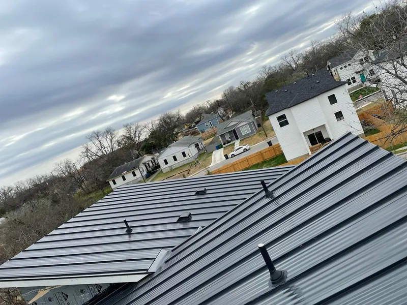 Standing seam metal roof panels with vents for Skylight Repair in Powdersville